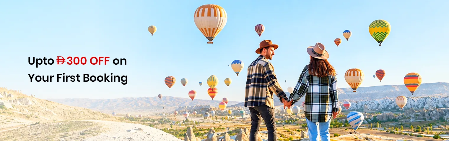 Get 20% Instant Discount On Your First Booking